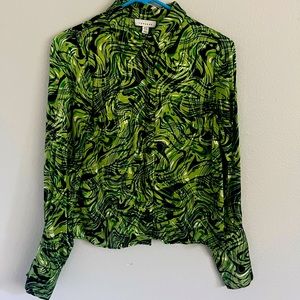 70s psychedelic Button Down